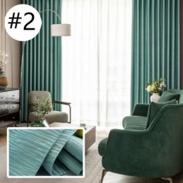 Home Curtain Made to Measure Curtain Nordic Style Solid Color