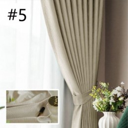 Home Curtain Made to Measure Curtain Nordic Style Solid Color