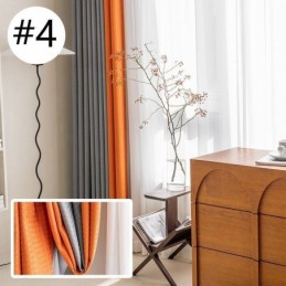 Houndstooth Jacquard Curtain Made to Measure Curtain Blackout For Living Room Bedroom