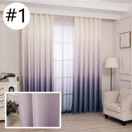 Modern Gradient Blackout Curtains Blinds Drapes Window For Living Room