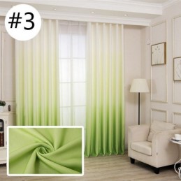 Modern Gradient Blackout Curtains Blinds Drapes Window For Living Room