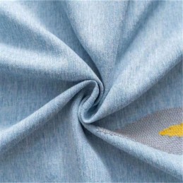 Modern Flame Embroidered Curtain Made to Measure Curtain Shading Curtains Living Room Bedroom