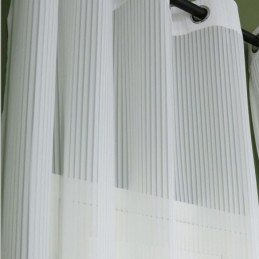 Outdoor Sheer Curtain Made to Measure Curtain Rustproof Drape For Canopy Patio