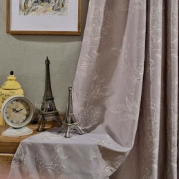 Retro Semi Blackout Curtain...