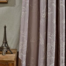 Retro Semi Blackout Curtain Made to Measure Curtain Precision Jacquard Living Room