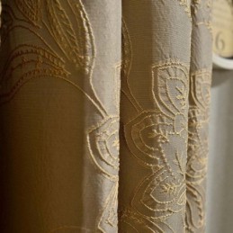 Retro Semi Blackout Curtain Made to Measure Curtain Precision Jacquard Living Room