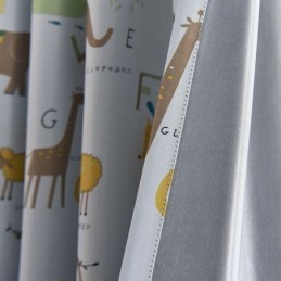 Blackout Curtain Made to Measure Curtain Animal Patterns Kids Room