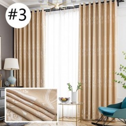 Trees Print Curtain Made to Measure Curtain Set Linen Textured Window Drapes For Bedroom