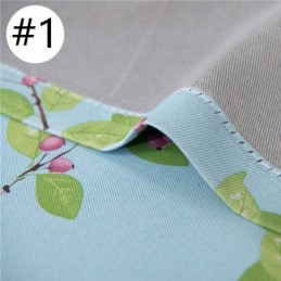 American Pastroal Blackout Curtains Bird Print Curtain Made to Measure Curtain For Living Bedroom