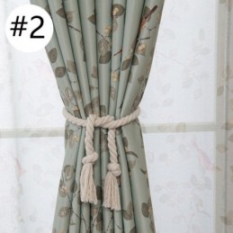 American Pastroal Blackout Curtains Bird Print Curtain Made to Measure Curtain For Living Bedroom