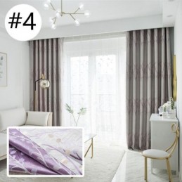 Botanical Print Curtain Made to Measure Curtain Thermal Insulated Energy Efficient