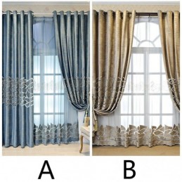 Nordic Curtain Made to Measure Curtain Minimalist Embroidery Window Treatment