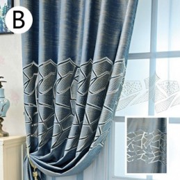Nordic Curtain Made to Measure Curtain Minimalist Embroidery Window Treatment
