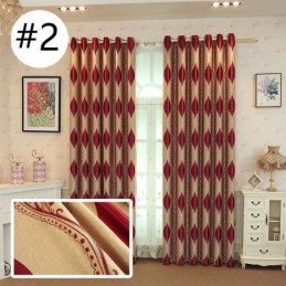 Nordic Max Blackout Curtain Made to Measure Curtain Vine Jacquard Printed For Bedroom