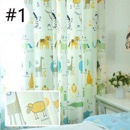 Curtain Made to Measure Curtain Animal Print Kids Room