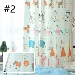 Curtain Made to Measure Curtain Animal Print Kids Room