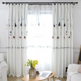 Modern Printed Curtain Made...