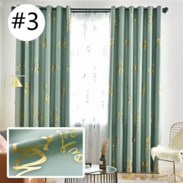 Blackout Curtain Made to Measure Curtain Nordic Style Character Pattern