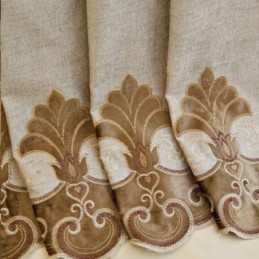 Curtain Made to Measure Curtain Europe Style Embroidery