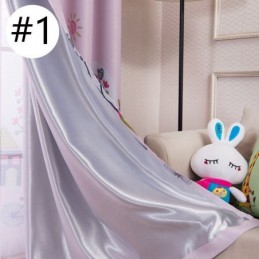Cartoon House Blackout Window Curtains Children's Room Curtain Made to Measure Curtain