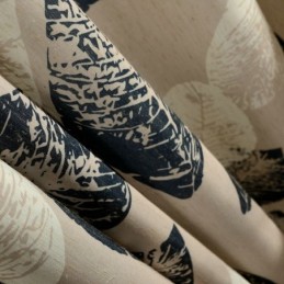 Environmental Protection Curtain Made to Measure Curtain Cotton and Hemp Ventilation Printing Window Treatment