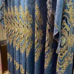Luxury Curtain Made to Measure Curtain European Style Embroidery