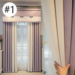 Blackout Solid Color Curtain Made to Measure Curtain Living Room