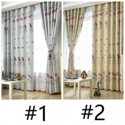 Cartoon Girl Print Curtain Made to Measure Curtain Children'S Room Thermal Insulated Blackout