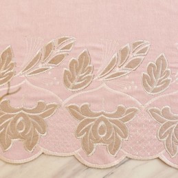 Home Curtain Made to Measure Curtain European Style Floral Embroidery