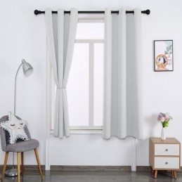 Modern Shading Blackout Curtain Made to Measure Curtain Pure Color Curtains For Living Room Bedroom