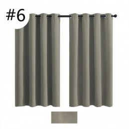 Modern Shading Blackout Curtain Made to Measure Curtain Pure Color Curtains For Living Room Bedroom