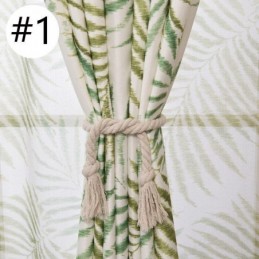 Tropical Printed Blackout Curtain Made to Measure Curtain American Leaves Tulle For Bedroomc Panel