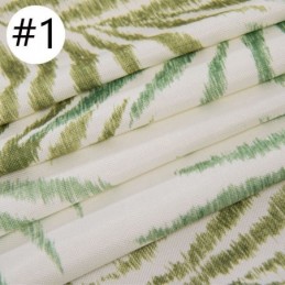 Tropical Printed Blackout Curtain Made to Measure Curtain American Leaves Tulle For Bedroomc Panel