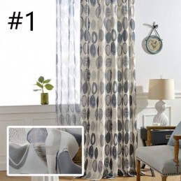 Modern Curtain Made to Measure Curtain Cotton Circle Print