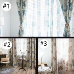 Modern Curtain Made to Measure Curtain Cotton Print Trees