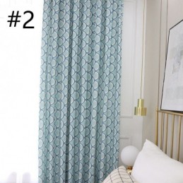Modern Curtain Made to Measure Curtain Cotton Fish Scales Pattern