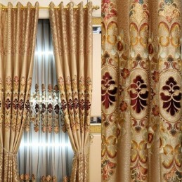 Modern Curtain Made to Measure Curtain Embroidery Decorative