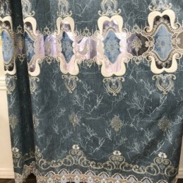 Modern Curtain Made to Measure Curtain European Style Embroidery