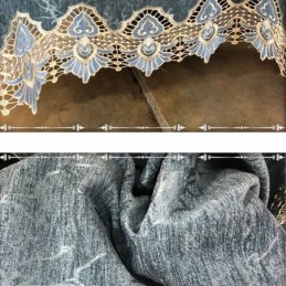 Modern Curtain Made to Measure Curtain European Style Embroidery