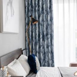 Modern Curtain Made to Measure Curtain Plants Print Home