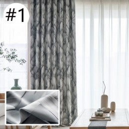 Modern Curtain Made to Measure Curtain Plants Print Home