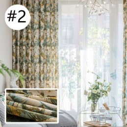 Modern Curtain Made to Measure Curtain Cotton Simple Style