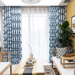 Modern Curtain Made to Measure Curtain Lattice Print Home