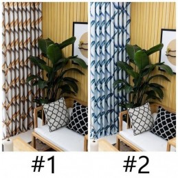 Modern Curtain Made to Measure Curtain Lattice Print Home