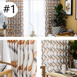 Modern Curtain Made to Measure Curtain Lattice Print Home