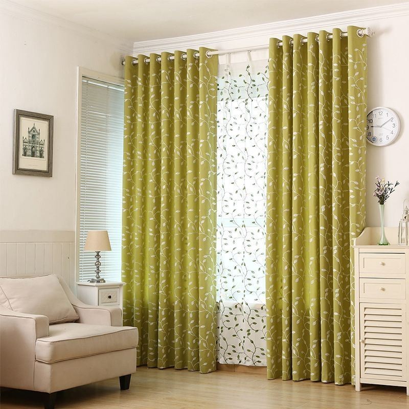 Nordic Curtain Made to Measure Curtain Fresh Branch Living Room