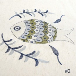 Embroidered Blackout Curtain Made to Measure Curtain Kids Room Minimalist Darkening