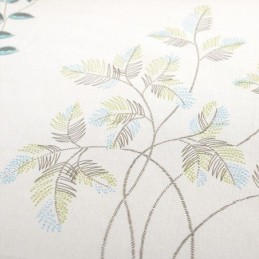 Nordic Curtain Made to Measure Curtain Cotton Plants Printed