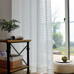 Modern Simple Sheer Curtain...