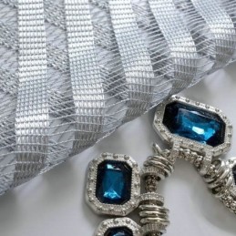 Modern Simple Sheer Curtain Made to Measure Curtain Gray Stripes Jacquard Living Room Study Fabric